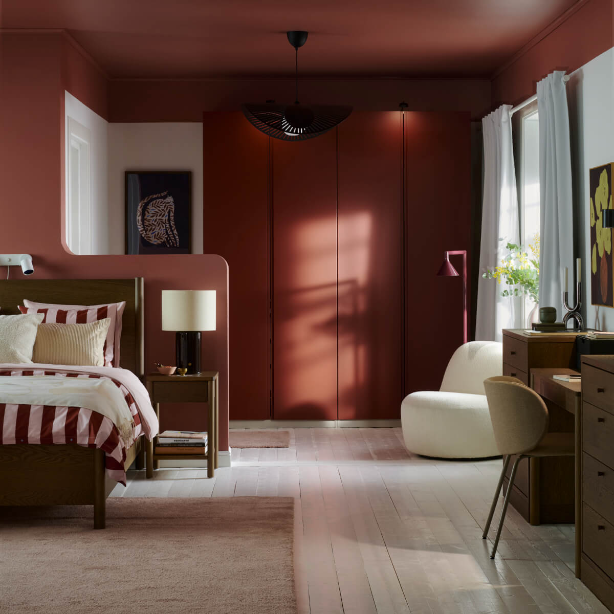 New IKEA Products in October 2026: A Home in Constant Bloom 41 IKEA_PAX VIKANES-red-doors-new-products-october-2026-nordroom