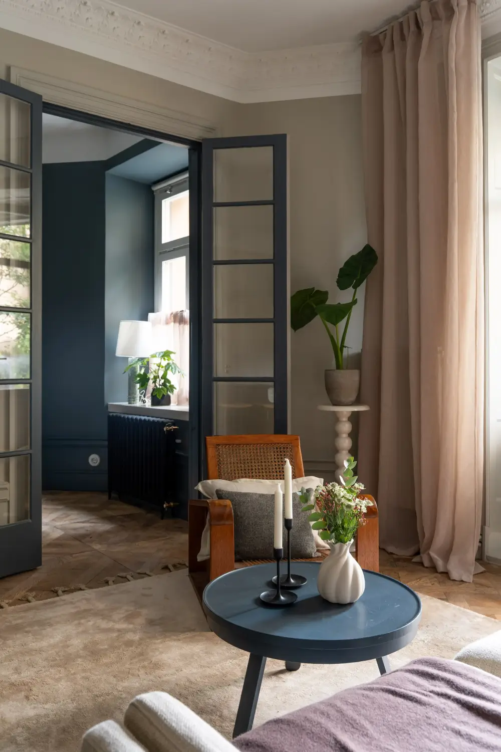Before & After: Swedish Marble and Muted Tones in a Small Courtyard Apartment 25 before-after-small-ground-floor-apartment-early-20th-century-stockholm