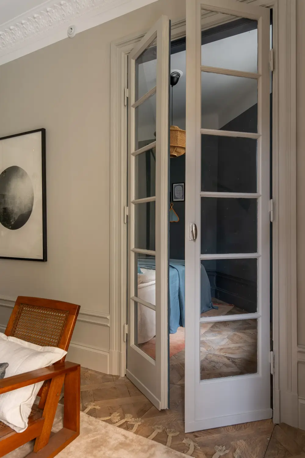 Before & After: Swedish Marble and Muted Tones in a Small Courtyard Apartment 27 before-after-small-ground-floor-apartment-early-20th-century-stockholm