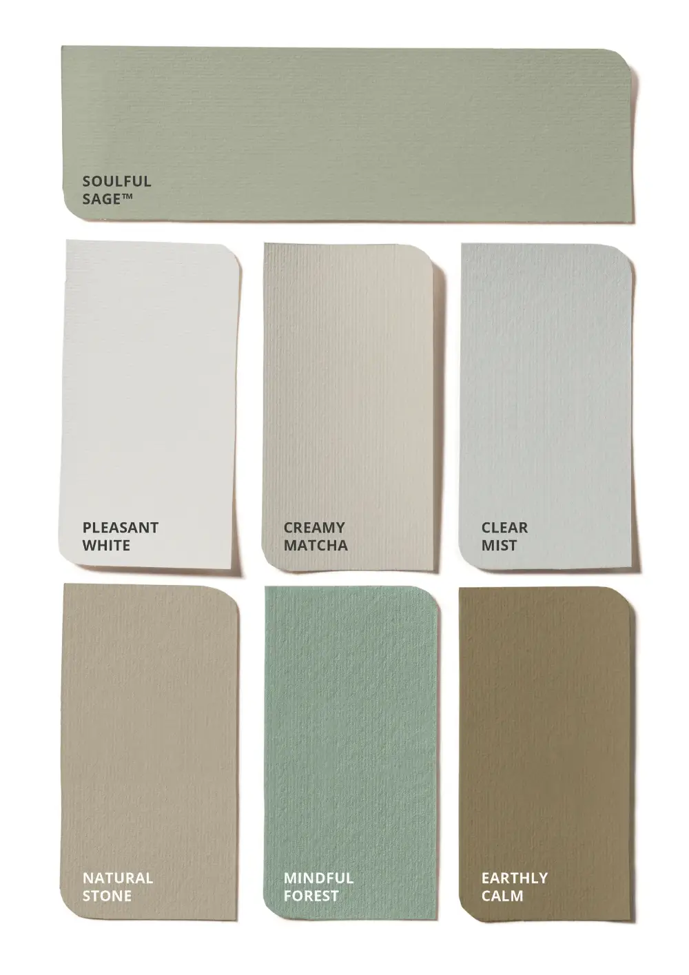 Dulux 2027 Color of the Year: A Soft, Silvery and Quietly Uplifting Green 6 color-palette-flexa-dulux-color-of-the-year-2027-soulful-sage-nordroom