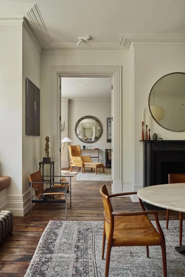 A Refined Riverside Apartment with Reclaimed Elements in Chelsea’s Historic “Writer’s Block” 12 elegant-renovated-interiors-19th-century-apartment-chelsea-london-nordroom