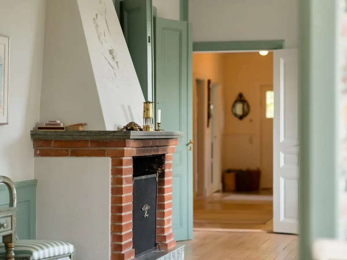 A Grand Apartment with a Green Kitchen in a Turn-of-the-Century Villa 13 green-kitchen-1910-villa-stockholm