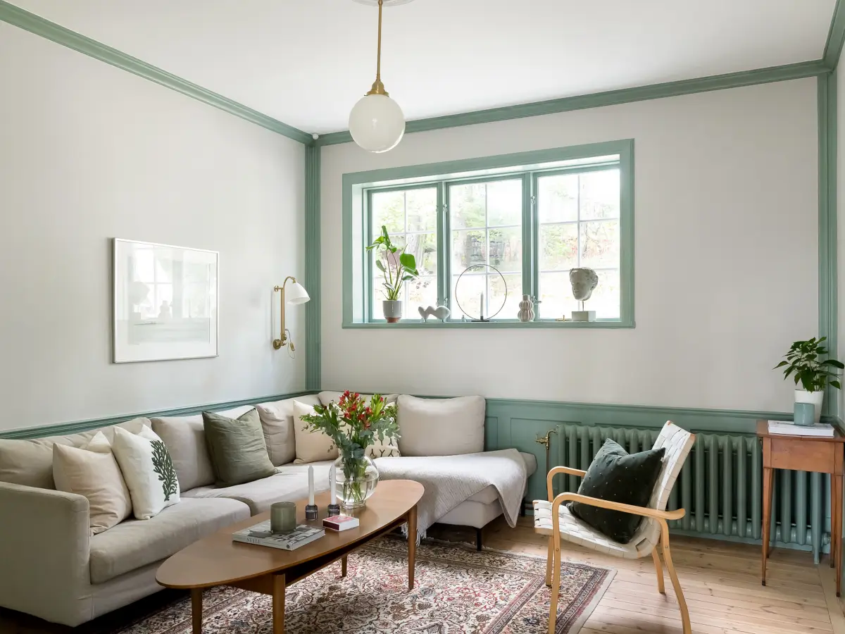 A Grand Apartment with a Green Kitchen in a Turn-of-the-Century Villa 16 green-kitchen-1910-villa-stockholm
