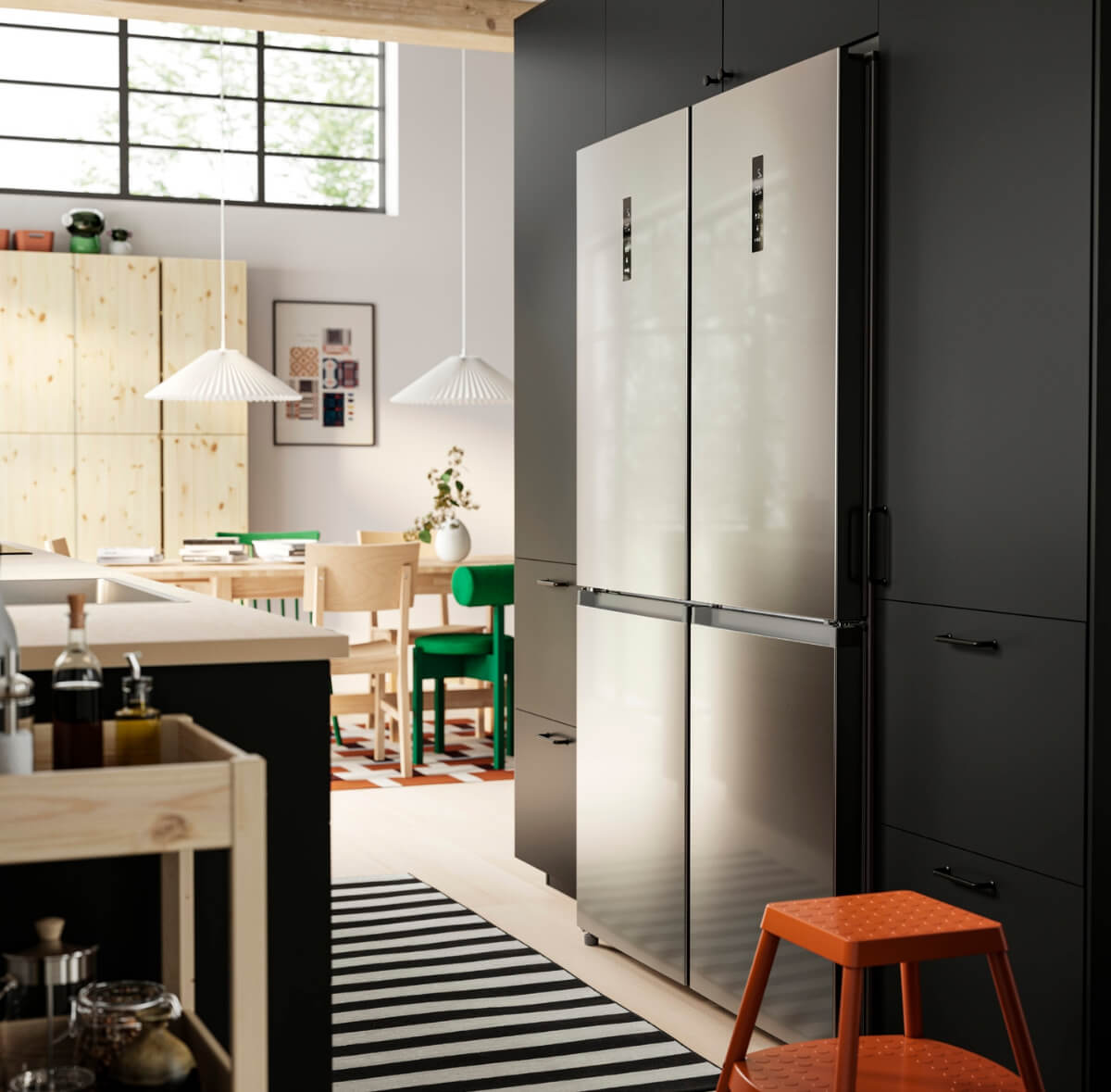 New IKEA Products in October 2026: A Home in Constant Bloom 31 ikea-FÖRTOFT-fridge-freezer-nordroom