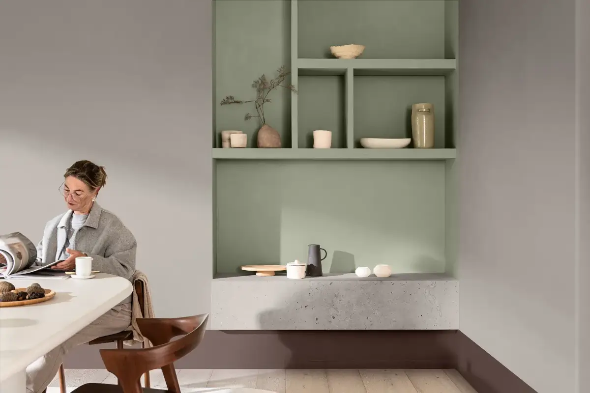 Dulux 2027 Color of the Year: A Soft, Silvery and Quietly Uplifting Green 22 light-palette-flexa-dulux-color-of-the-year-2027-soulful-sage-nordroom