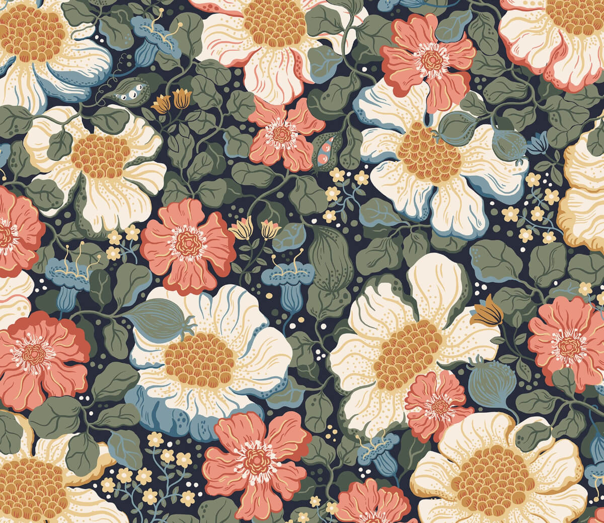 New IKEA Products in October 2026: A Home in Constant Bloom 11 lina-schnaufer-floral-pattern-ikea-nordroom