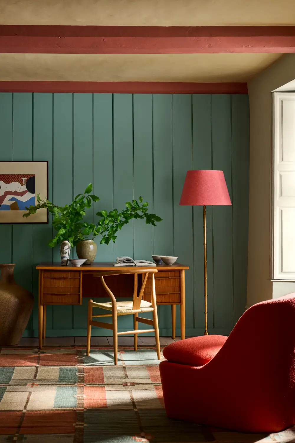 Little Greene Introduces 26 New Colors Across Two Updated Collections 9 little-greene-new-colors-2026-Perpetual Blue-Oak Apple-Bronze Red-nordroom