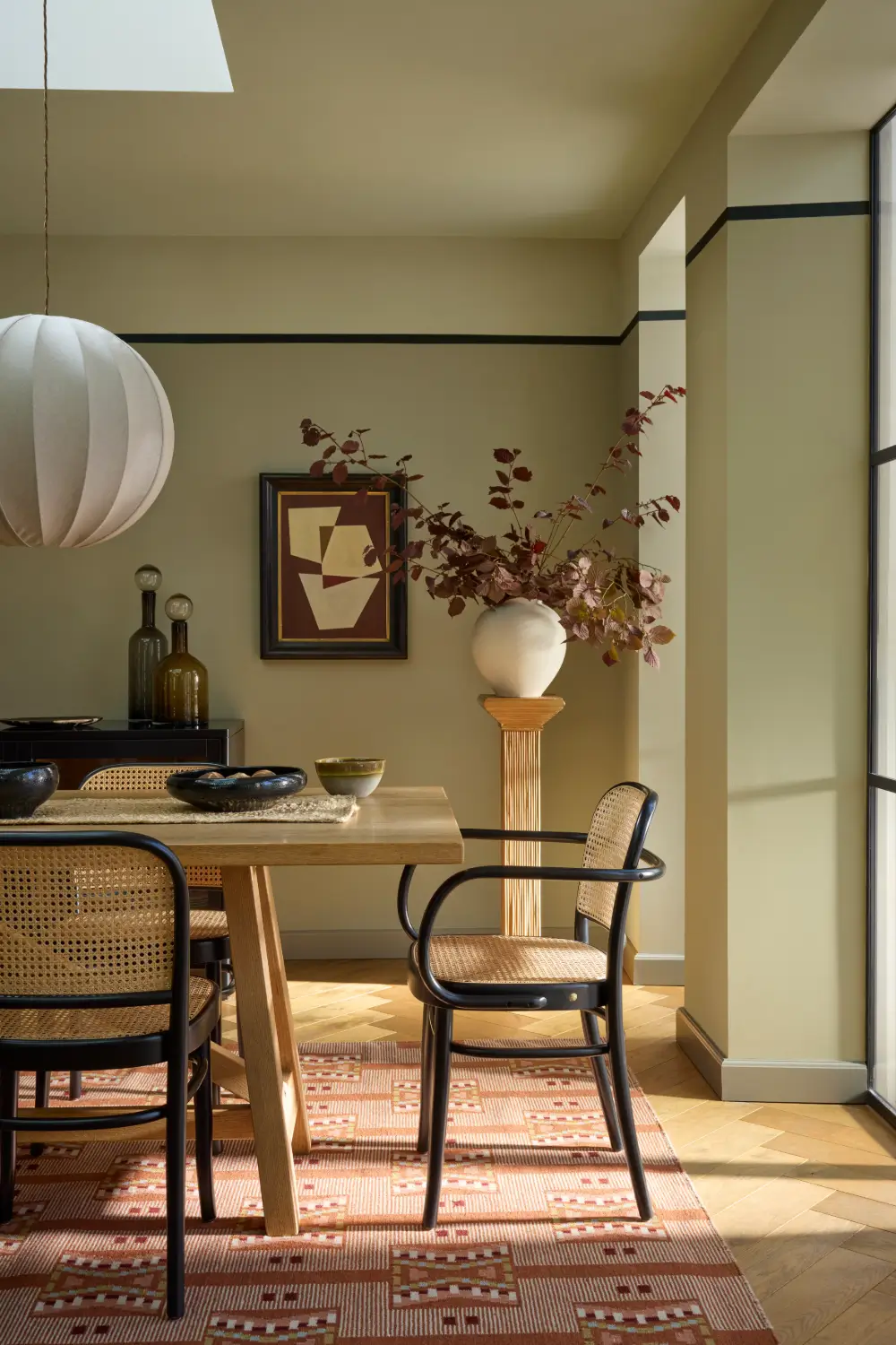 Little Greene Introduces 26 New Colors Across Two Updated Collections 14 little-greene-new-colors-2026-barge-stone-obsidian-green-nordroom1