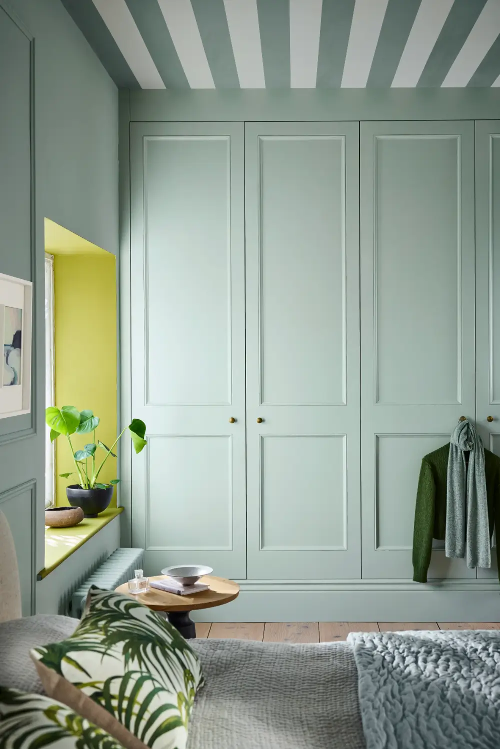 Little Greene Introduces 26 New Colors Across Two Updated Collections 17 little-greene-new-colors-2026-celestial Blue - Deep-Citrine-Broad Stripe–Celestial Blue-nordroom