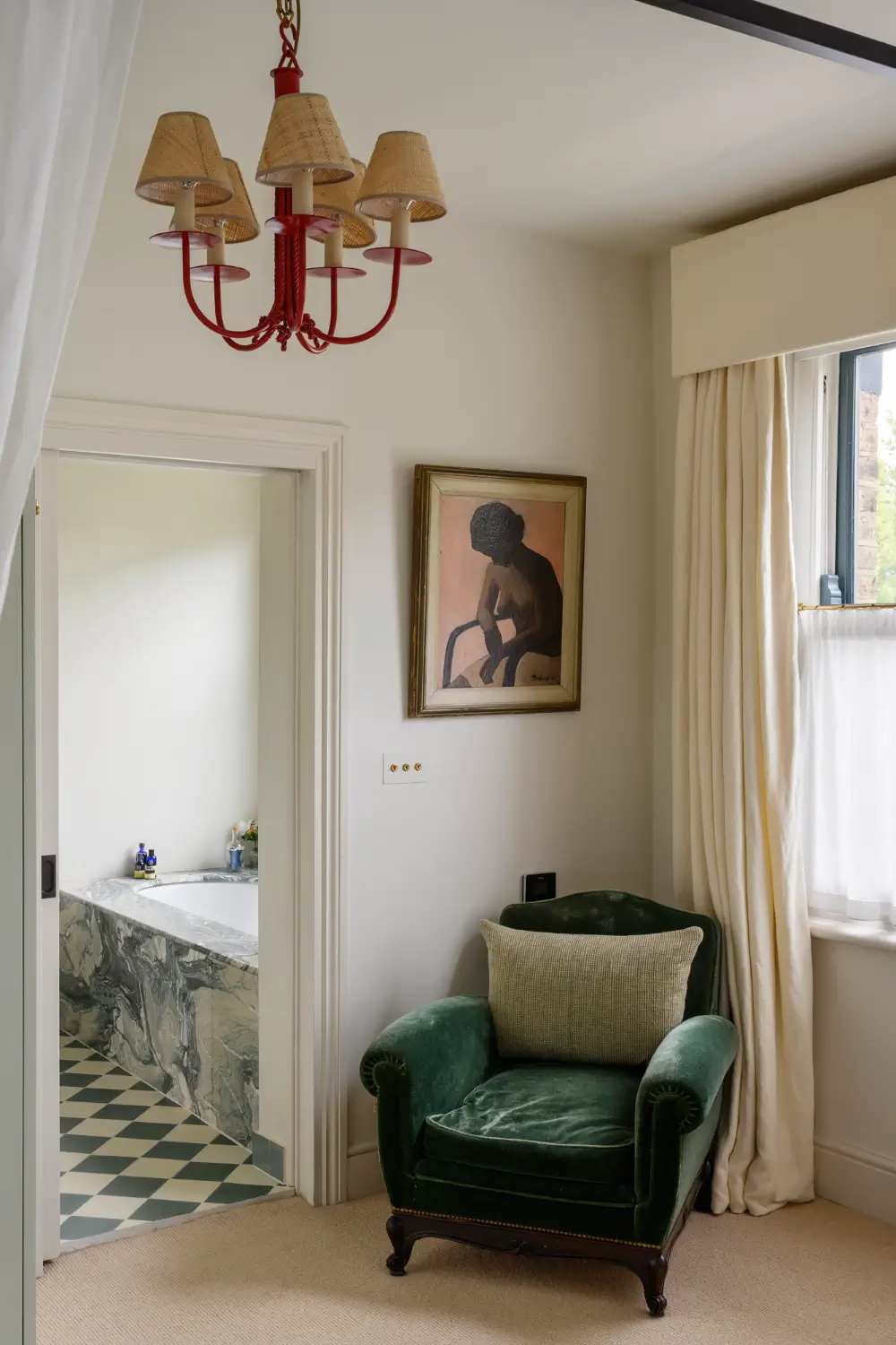Downton Abbey Actress Michelle Dockery Puts Her Colorful London Townhouse on the Market 19 michelle-dockery-west-london-townhouse-nordroom