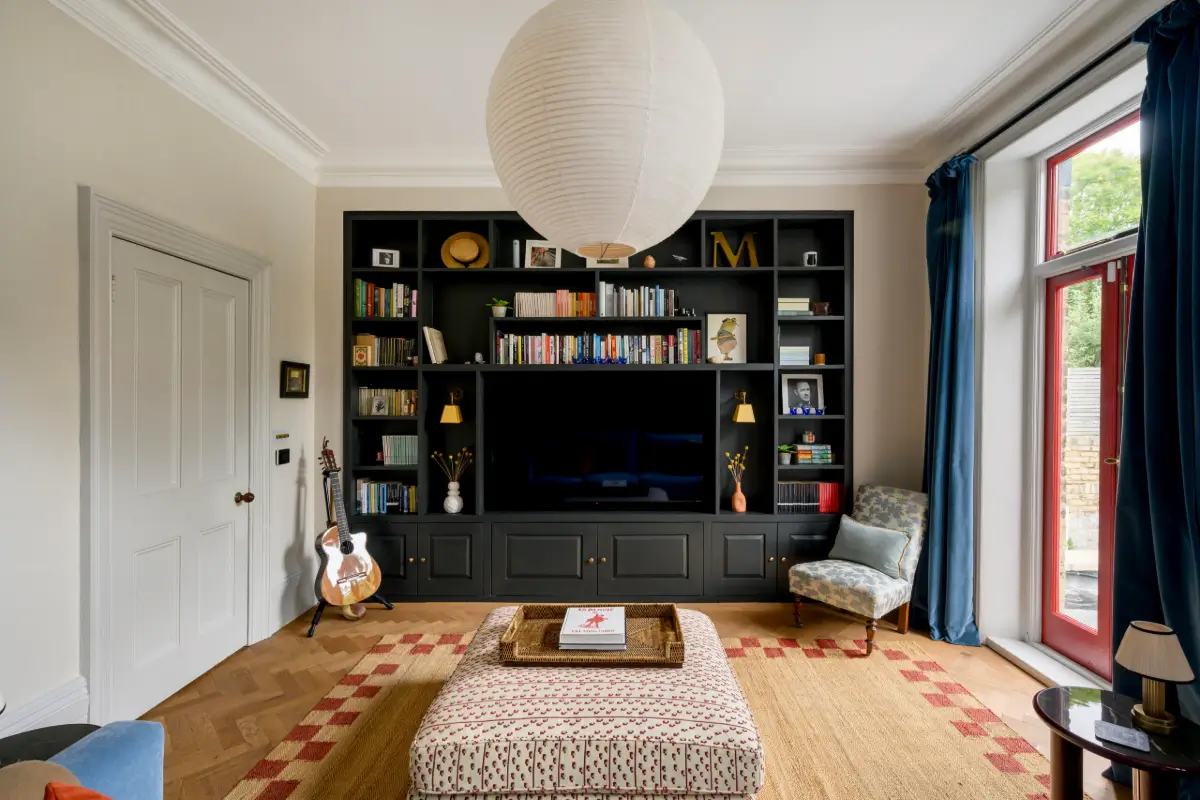 Downton Abbey Actress Michelle Dockery Puts Her Colorful London Townhouse on the Market 5 michelle-dockery-west-london-townhouse-nordroom