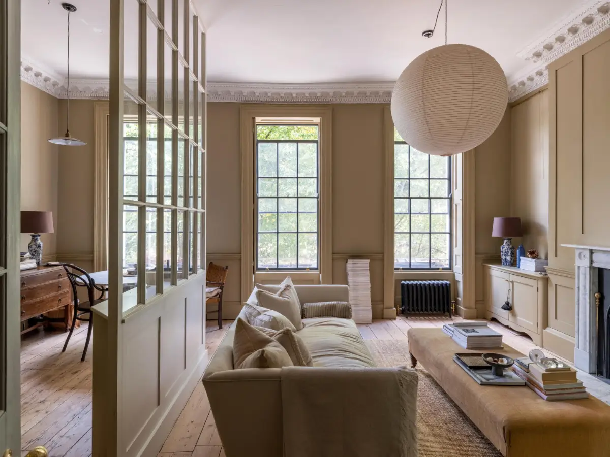 Period Features and Warm Interiors in a Georgian Apartment Overlooking Clapton Common 2 restored-features-small-georgian-apartment-london-nordroom