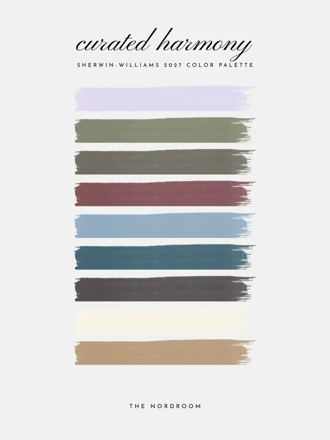 Sherwin-Williams Names "Celery" Its 2027 Color of the Year 11 sherwin-williams-curated-harmony-palette-2027-nordroom