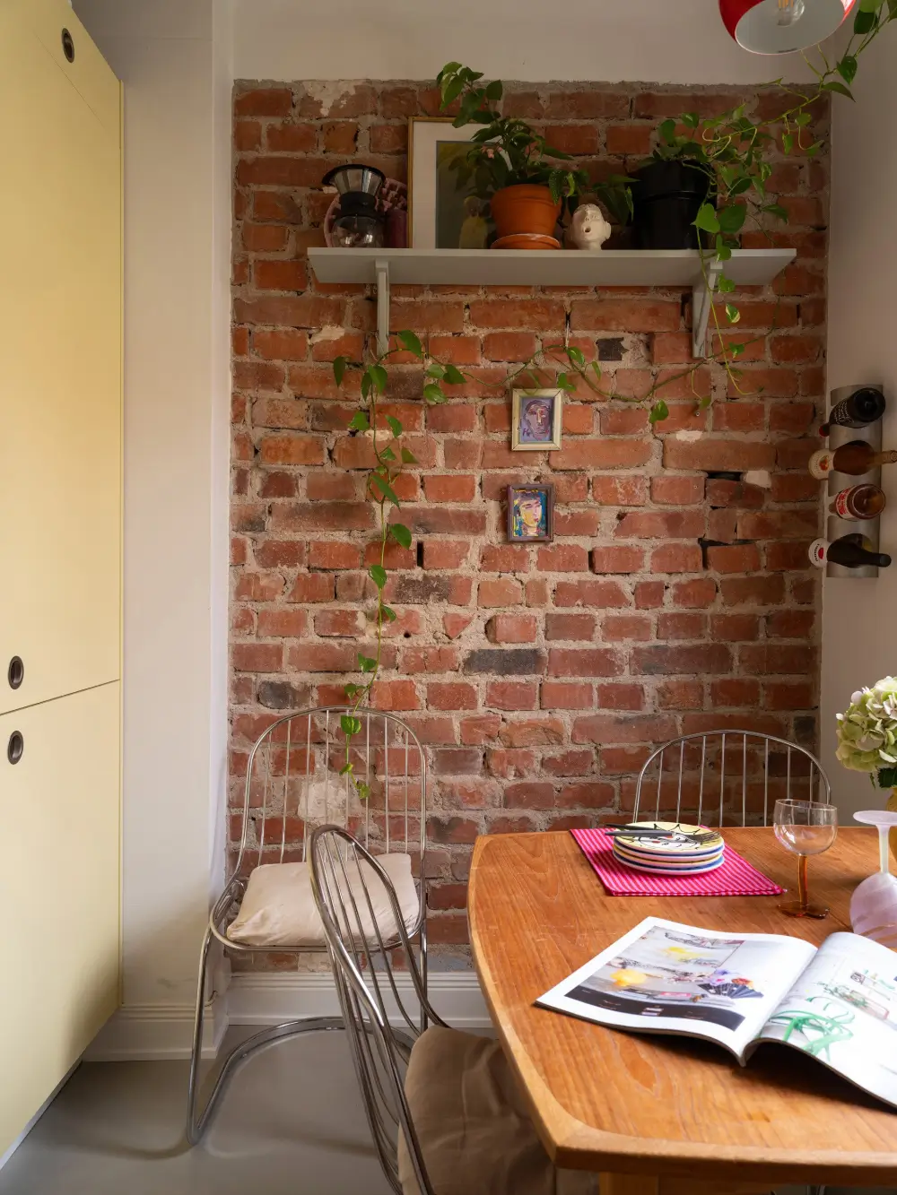A Small Stockholm Corner Apartment Updated with a Butter-Yellow Kitchen 26 small-corner-apartment-yellow-kitchen-nordroom