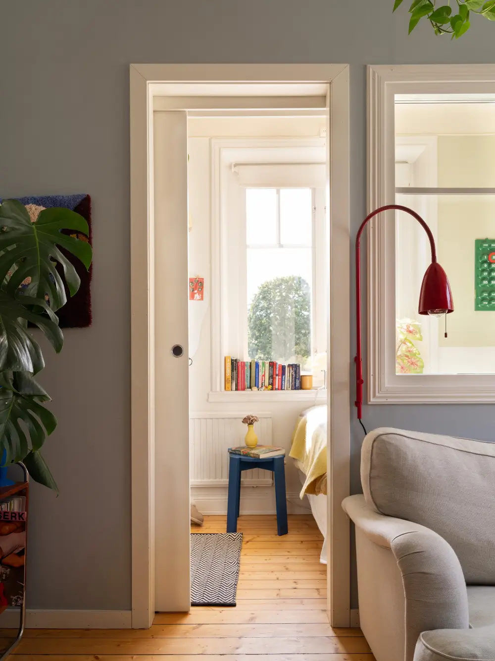 A Small Stockholm Corner Apartment Updated with a Butter-Yellow Kitchen 11 small-corner-apartment-yellow-kitchen-nordroom