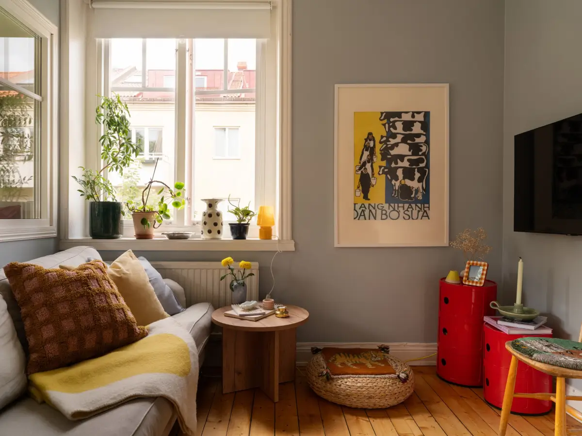 A Small Stockholm Corner Apartment Updated with a Butter-Yellow Kitchen 2 small-corner-apartment-yellow-kitchen-nordroom