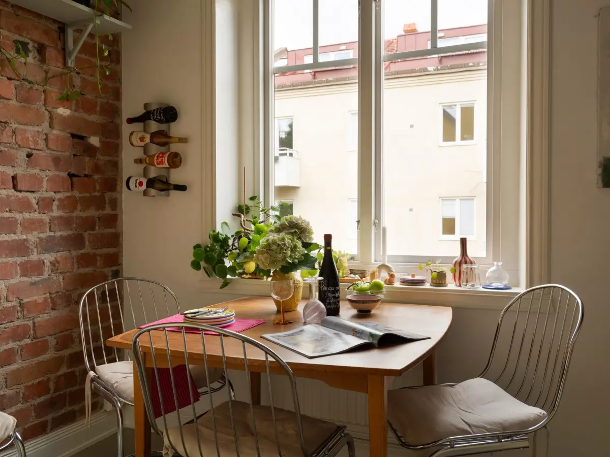 A Small Stockholm Corner Apartment Updated with a Butter-Yellow Kitchen 23 small-corner-apartment-yellow-kitchen-nordroom