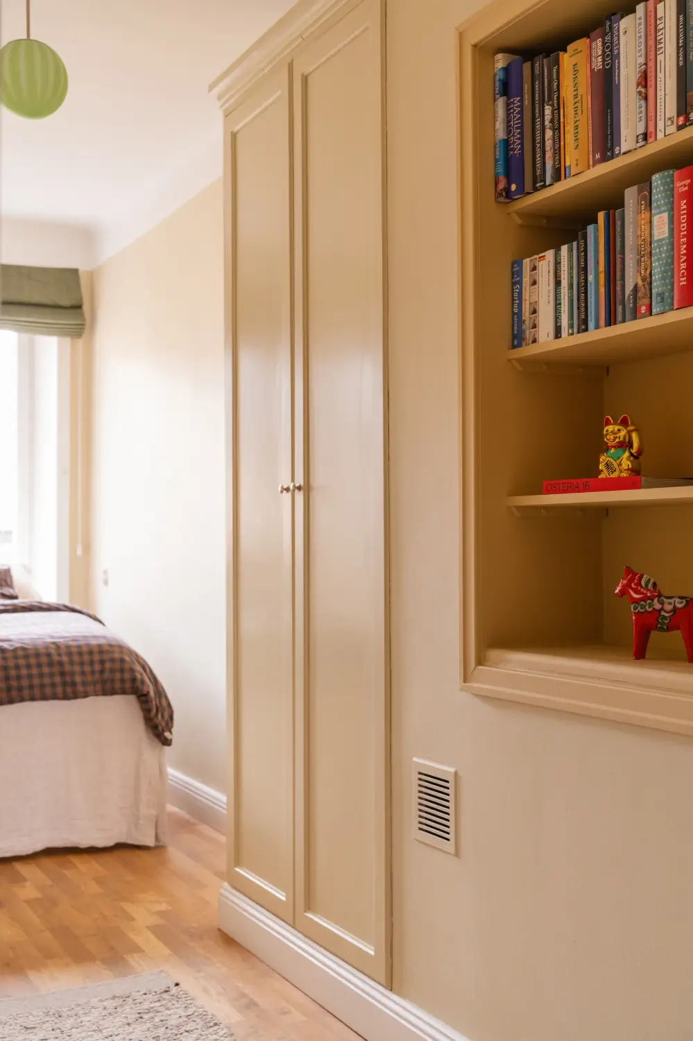 A Soft Palette with Red Accents in a Stockholm Apartment 14 soft-color-palette-red-accents-stockholm-apartment-nordroom