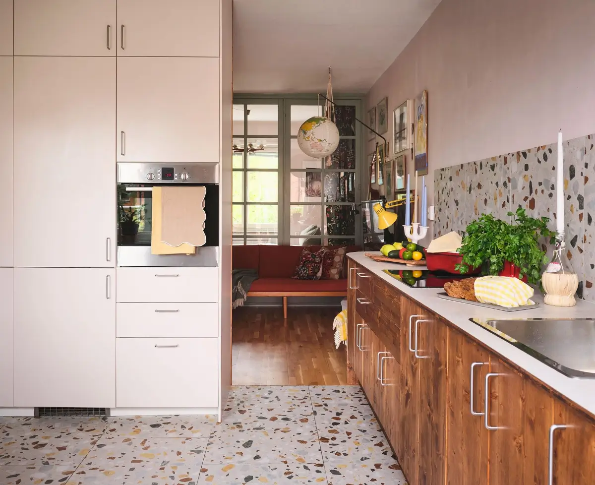 A Renovated Kitchen with Terrazzo Tiles in a 1940s Apartment 14 terrazzo-tiles-1940s-stockholm-apartment-nordroom