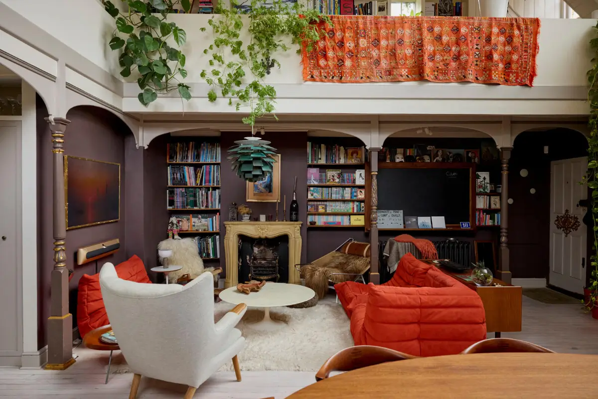 A Former Artist's Studio in London is Transformed into a Unique, Eclectic Apartment 2 unique-loft-style-apartment-former-artist-studio-london-nordroom