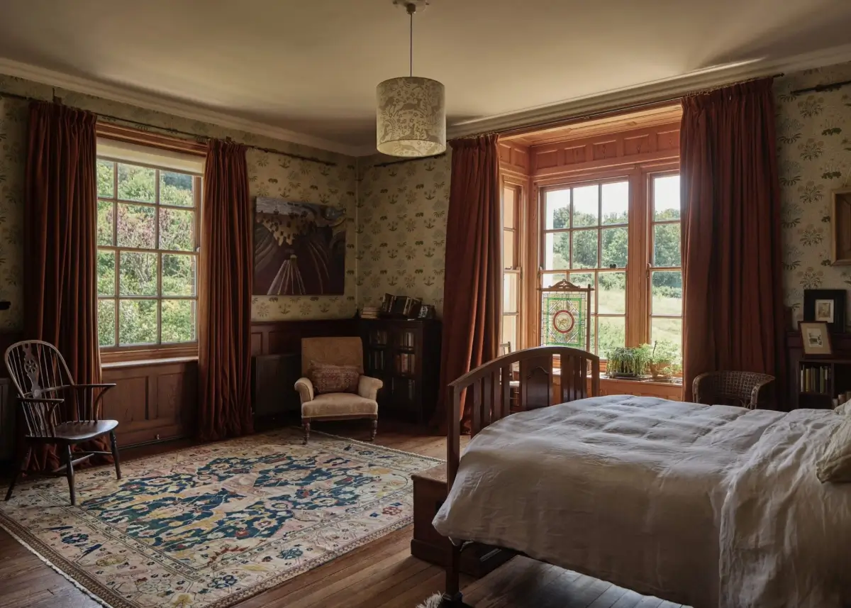 An Exceptionally Well-Preserved Arts and Crafts House Overlooking the English Channel 16 well-preserved-queen-anne-revival-style-country-house-hastings-arts-and-crafts-interiors-nordroom