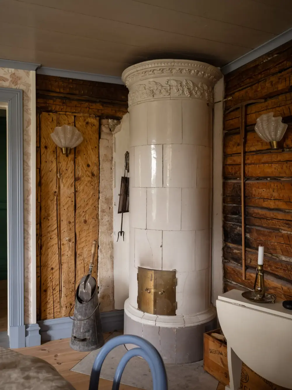 A Yellow Kitchen and Colorful Joinery in a Carefully Restored 1856 Swedish Country House 27 yellow-kitchen-historic-character-renovated-19th-century-home-sweden