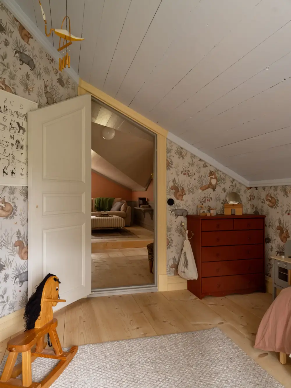 A Yellow Kitchen and Colorful Joinery in a Carefully Restored 1856 Swedish Country House 63 yellow-kitchen-historic-character-renovated-19th-century-home-sweden