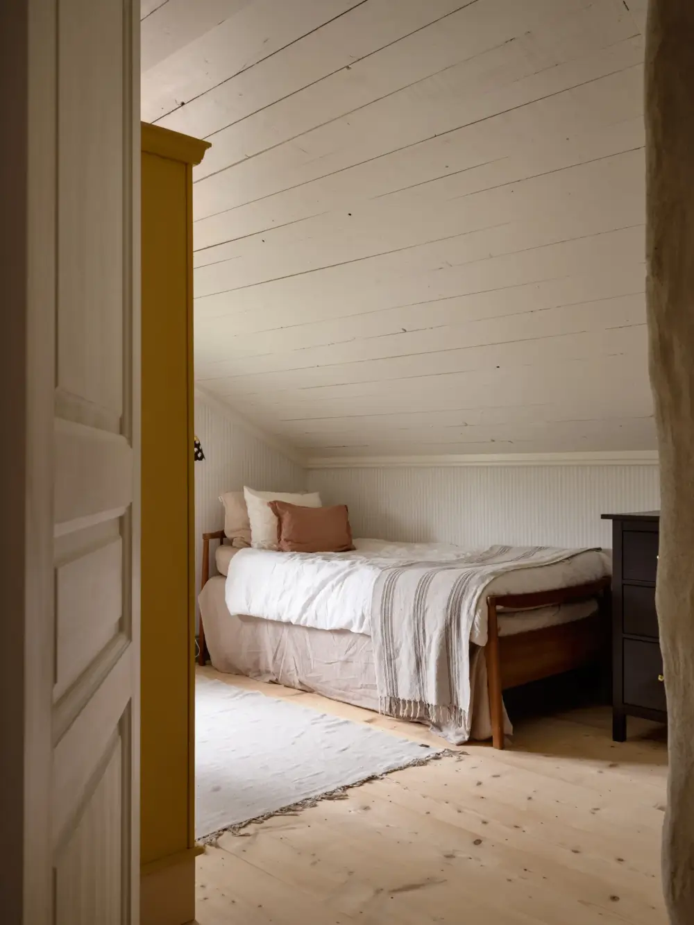 A Yellow Kitchen and Colorful Joinery in a Carefully Restored 1856 Swedish Country House 64 yellow-kitchen-historic-character-renovated-19th-century-home-sweden
