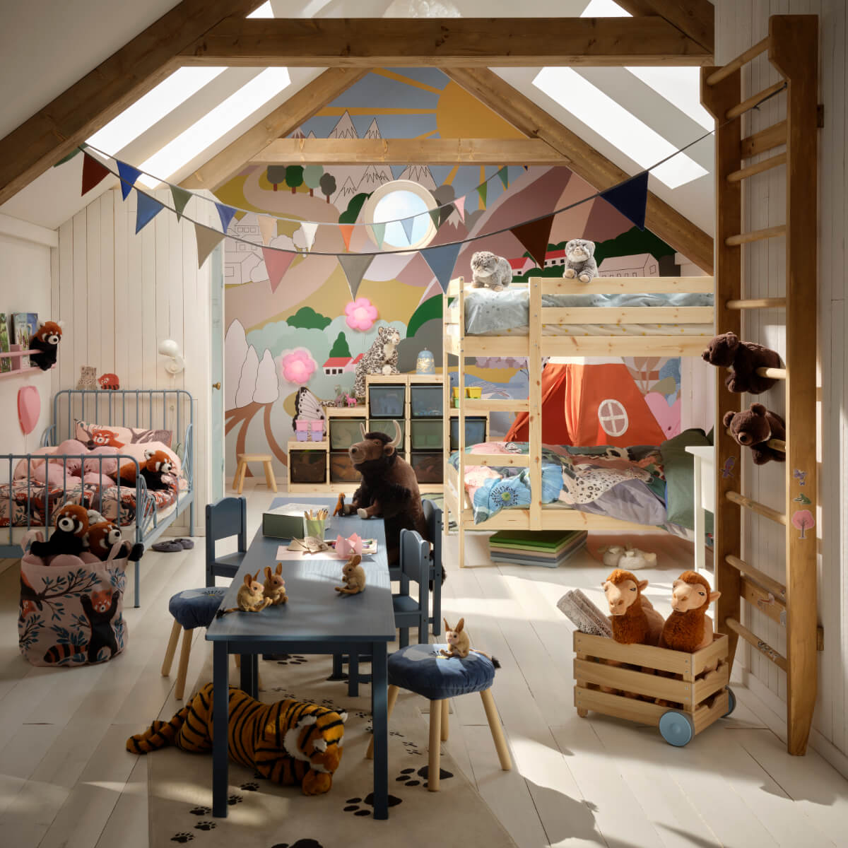 IKEA’s ALPTALL Collection Brings Himalayan Wildlife into Children’s Rooms 1 IKEA-ALPTALL-children-collection-nordroom
