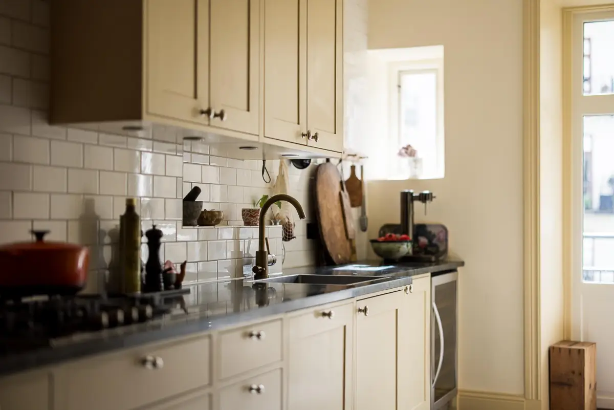 Before & After: A Warm Color Palette and Built-In Bookshelves for a Swedish Home 21 before-and-after-warm-cohesive-color-palette-renovated-turn-of-the-century-apartment-nordroom