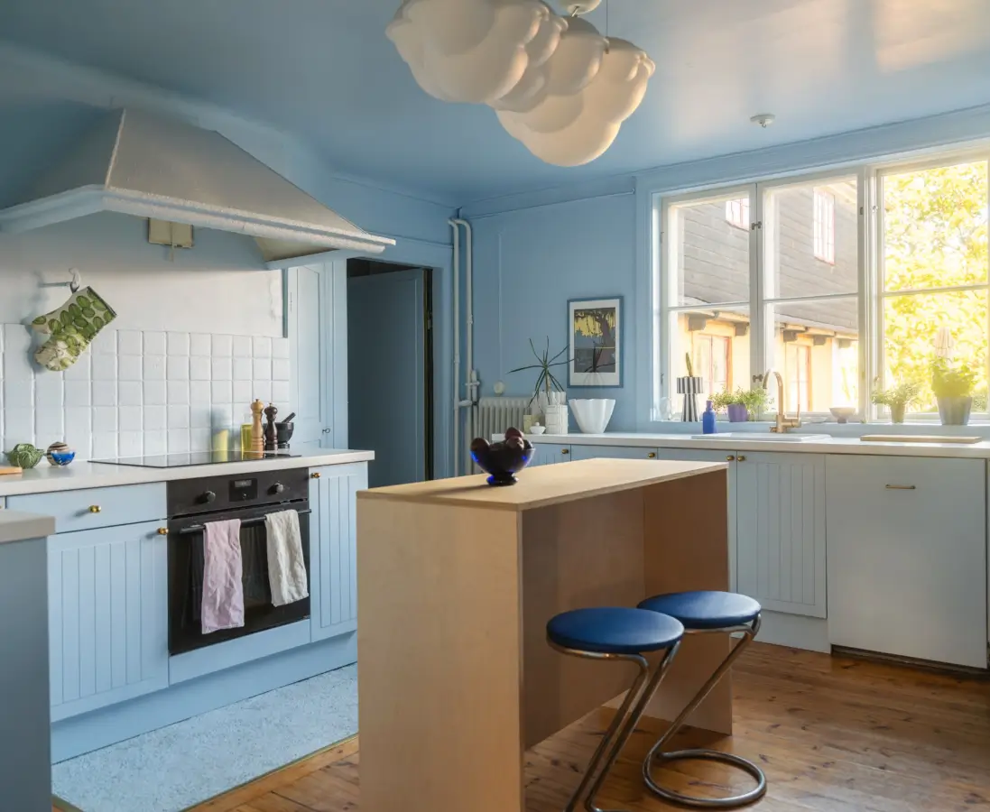 Colorful and Playful Interiors in a Unique Swedish Villa Apartment 17 bold-colors-artsy-furniture-apartment-early-20th-century-manor-house-sweden-nordroom