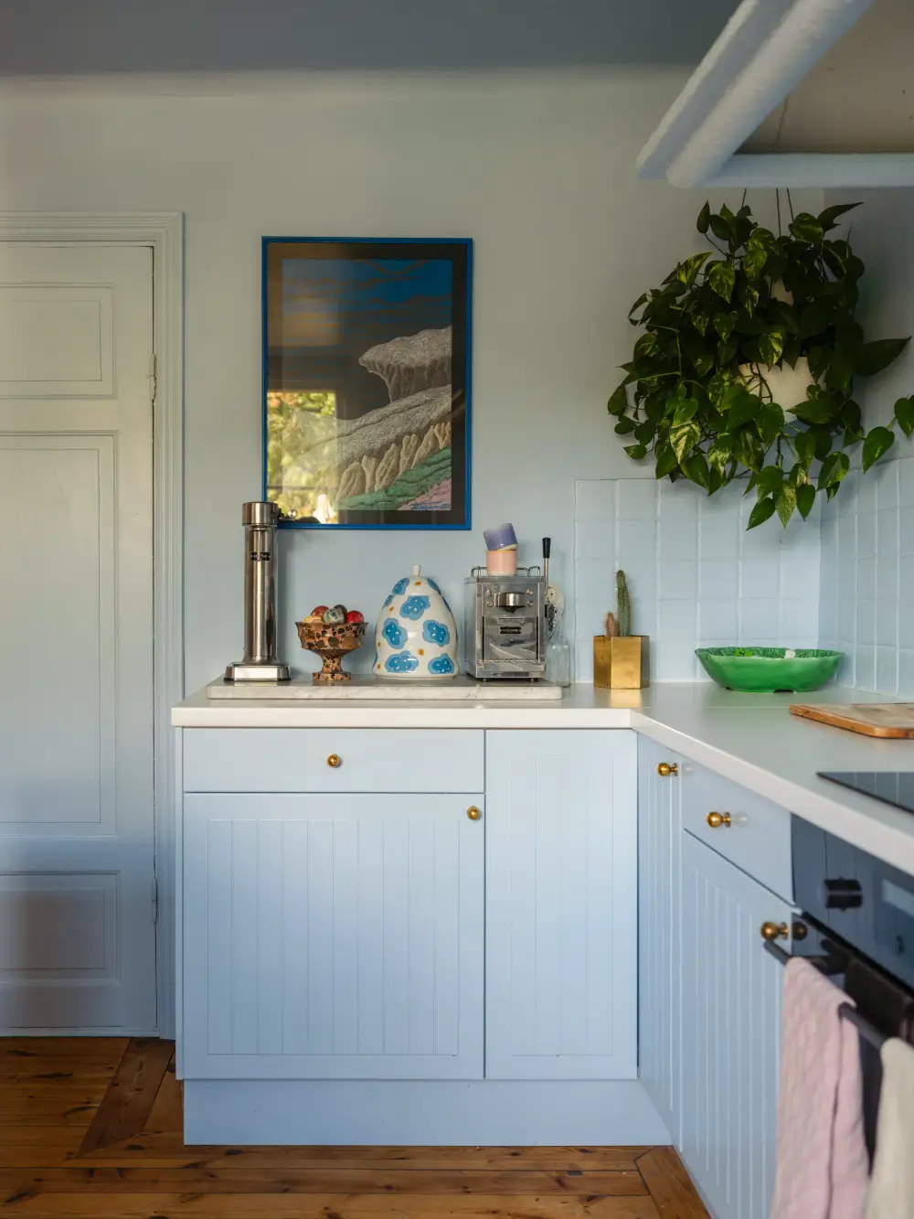 Colorful and Playful Interiors in a Unique Swedish Villa Apartment 19 bold-colors-artsy-furniture-apartment-early-20th-century-manor-house-sweden-nordroom