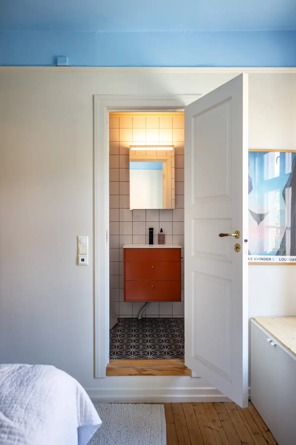 Painted Ceilings in a Colorful 1920s Oslo Apartment 20 bright-painted-ceilings-1920s-oslo-apartment