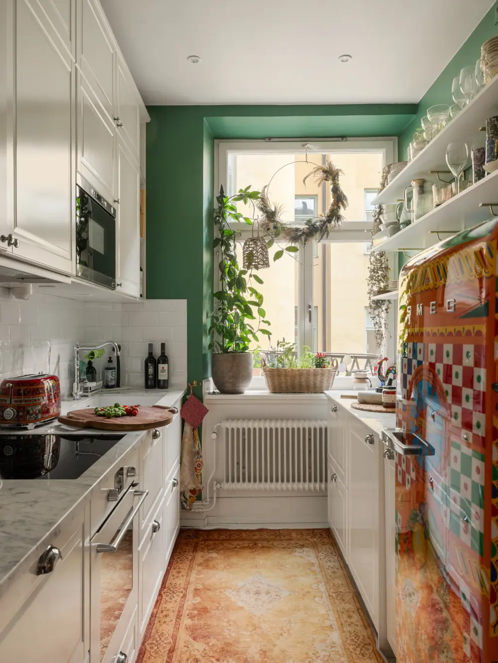 Colorful, Bohemian Interiors in a Turn-of-the-Century Stockholm Duplex 9 colorful-bohemian-duplex-apartment-stockholm