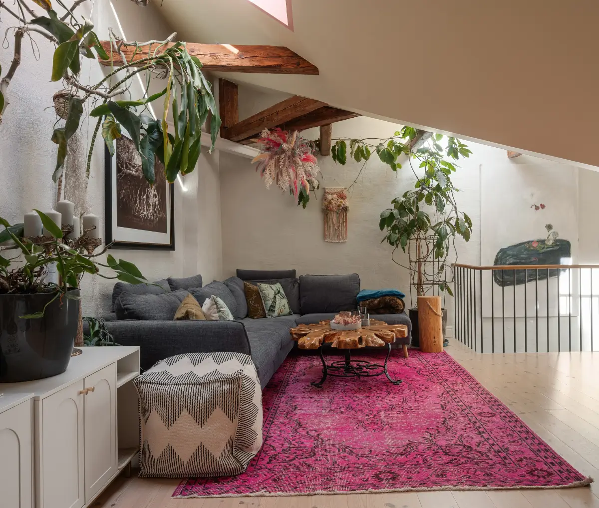 Colorful, Bohemian Interiors in a Turn-of-the-Century Stockholm Duplex 18 colorful-bohemian-duplex-apartment-stockholm