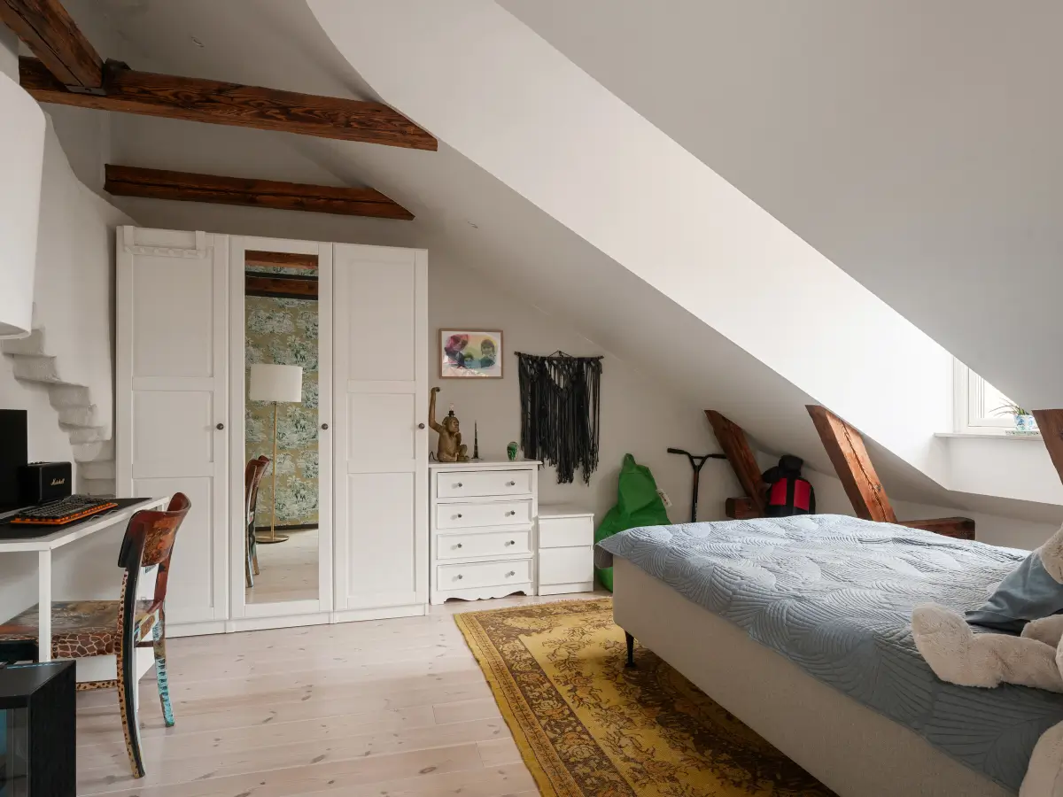 Colorful, Bohemian Interiors in a Turn-of-the-Century Stockholm Duplex 24 colorful-bohemian-duplex-apartment-stockholm