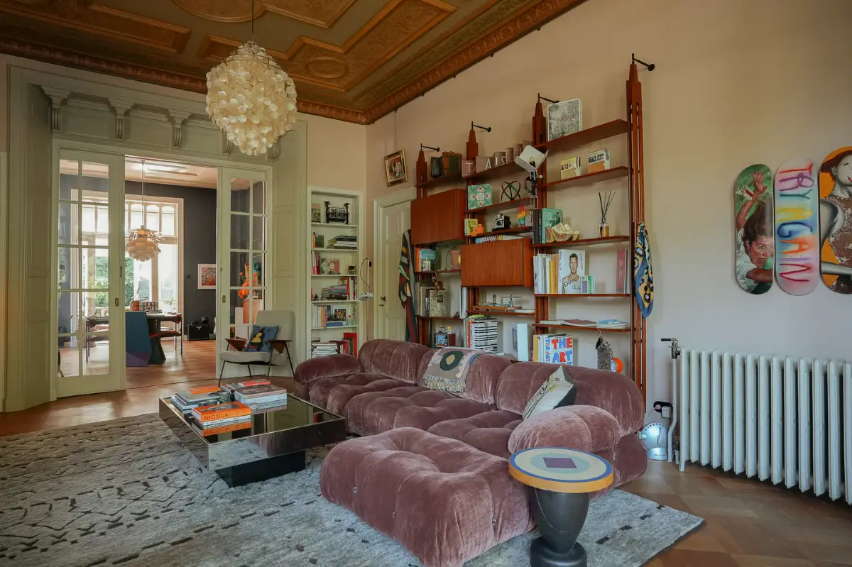 Warm Interiors and Original Details in a Unique 1890s Family Villa 9 eclectic-1890s-family-villa-netherlands
