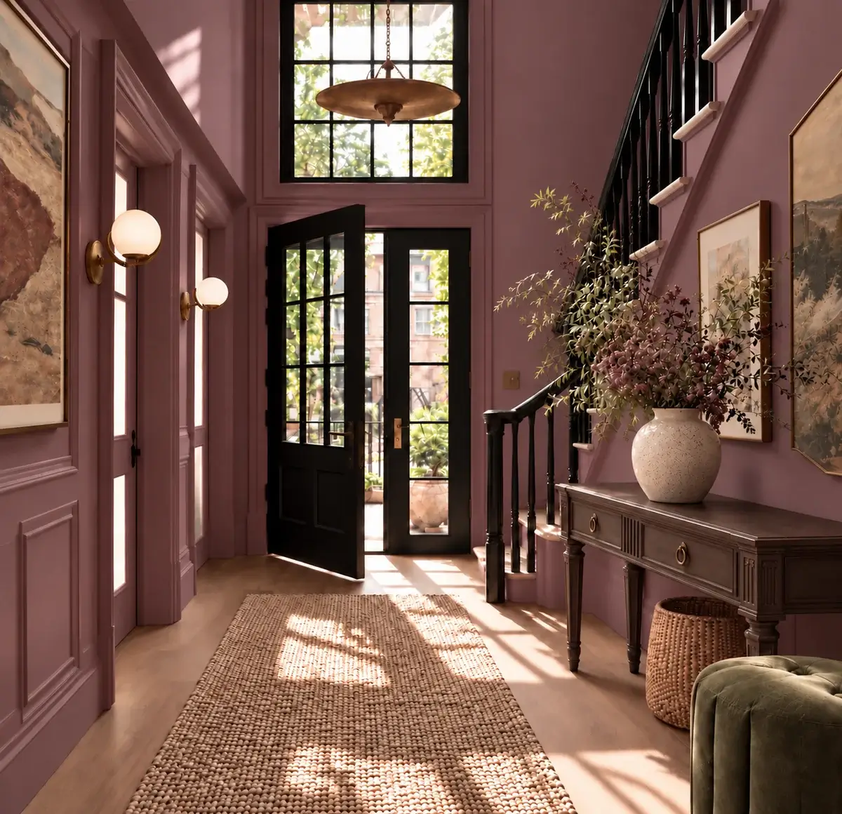 C2 Paint’s Color of the Year 2027 Is Pueblo, a Lovely Shade Between Pink and Terracotta 6 hall c2 color of the year 2027 pueblo nordroom C2 Paint’s Color of the Year 2027 Is Pueblo, a Lovely Shade Between Pink and Terracotta
