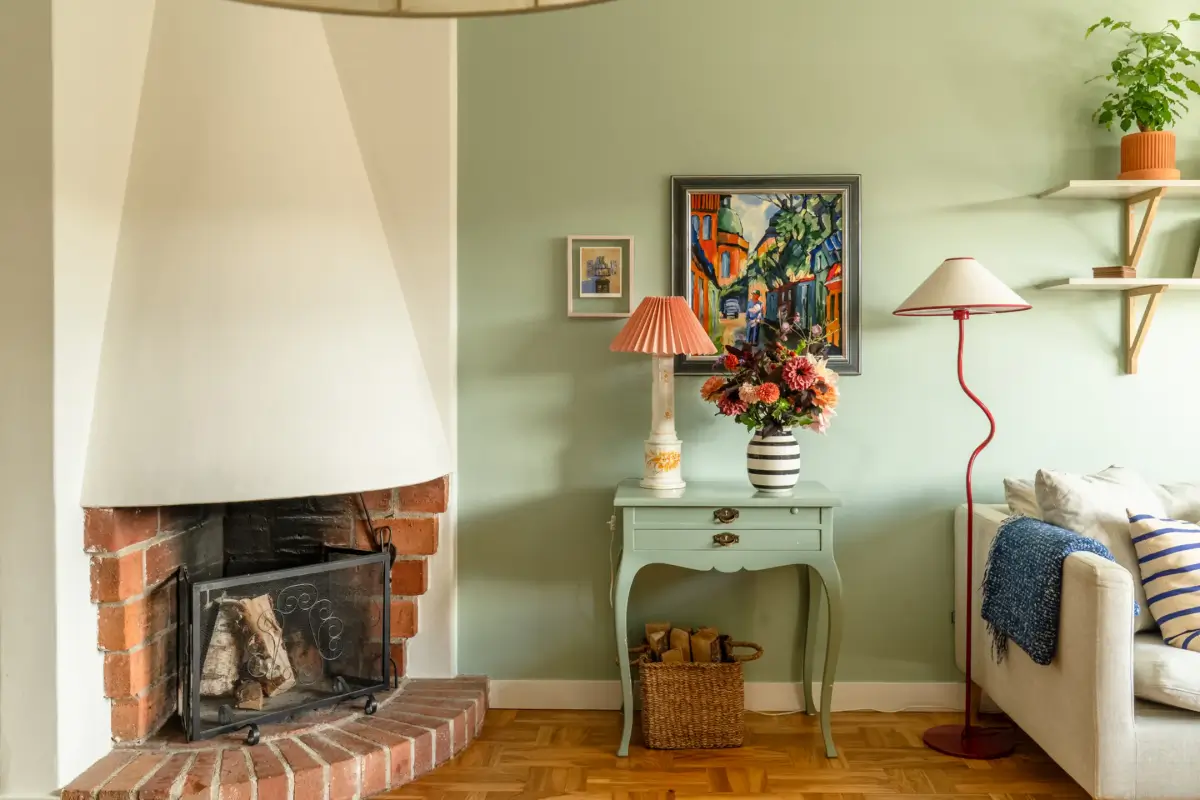 Original Marble and Oak Parquet in a 1940s Stockholm Apartment 2 original-elements-1940s-apartment-stockholm