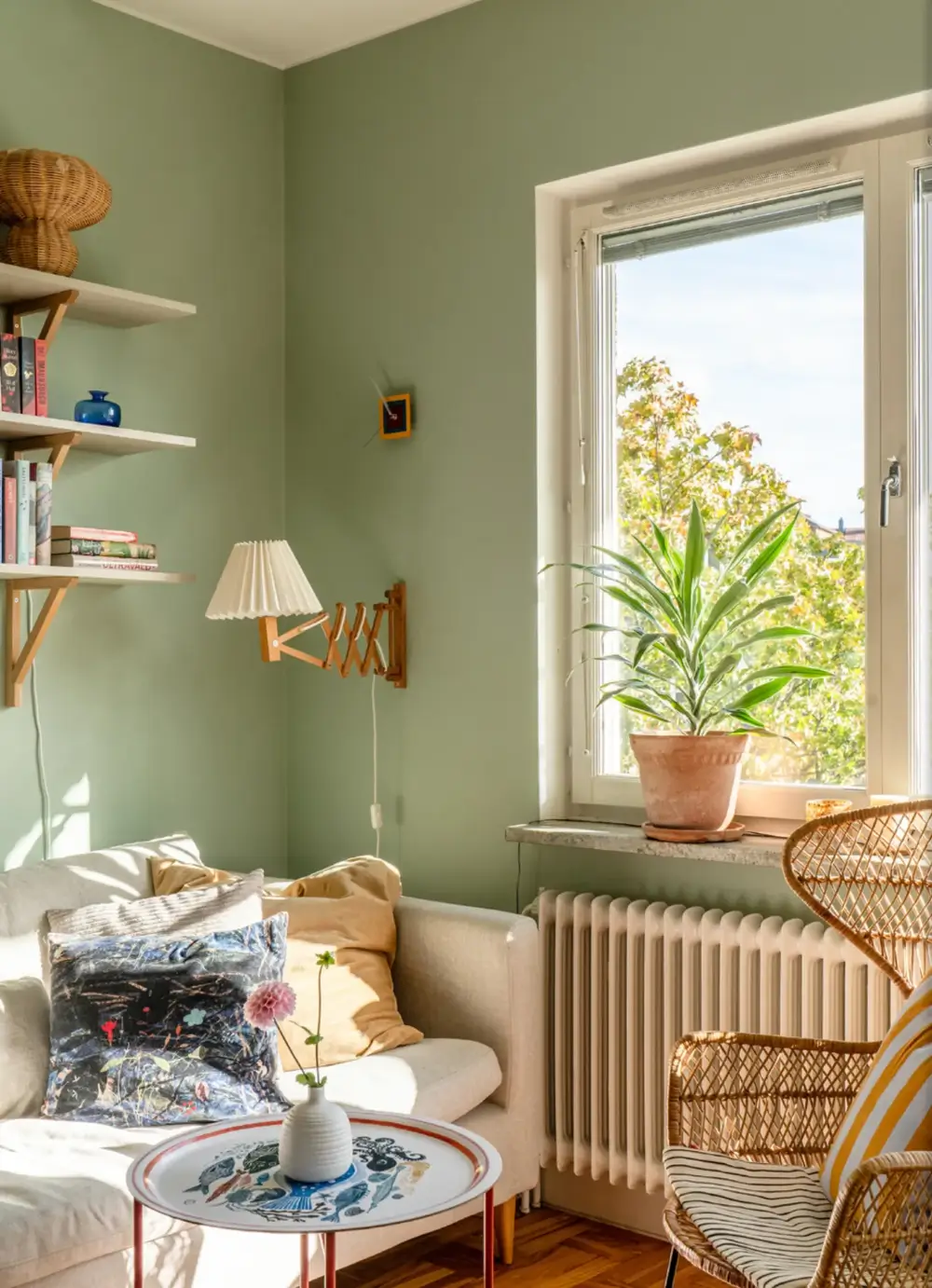 Original Marble and Oak Parquet in a 1940s Stockholm Apartment 6 original-elements-1940s-apartment-stockholm