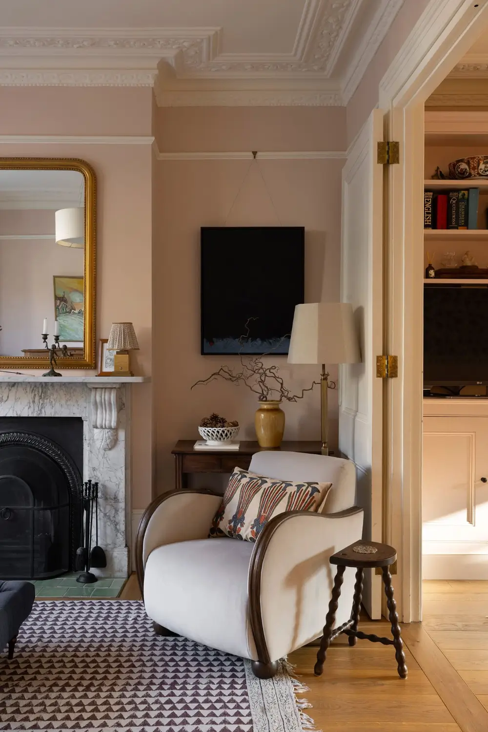 A Victorian Home with a Rich Burgundy Kitchen and Danish Brick Extension 6 rich-burgundy-kitchen-victorian-family-home-london