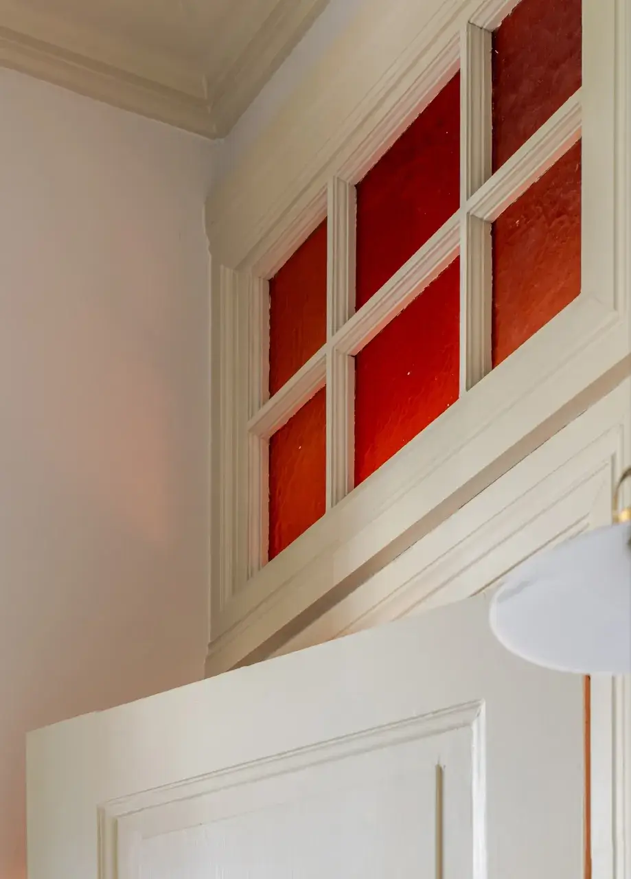 A Serene Palette with Red Pop of Color in an Early 20th-Century Apartment 20 soft-color-palette-red-accents-1912-apartment-stockholm