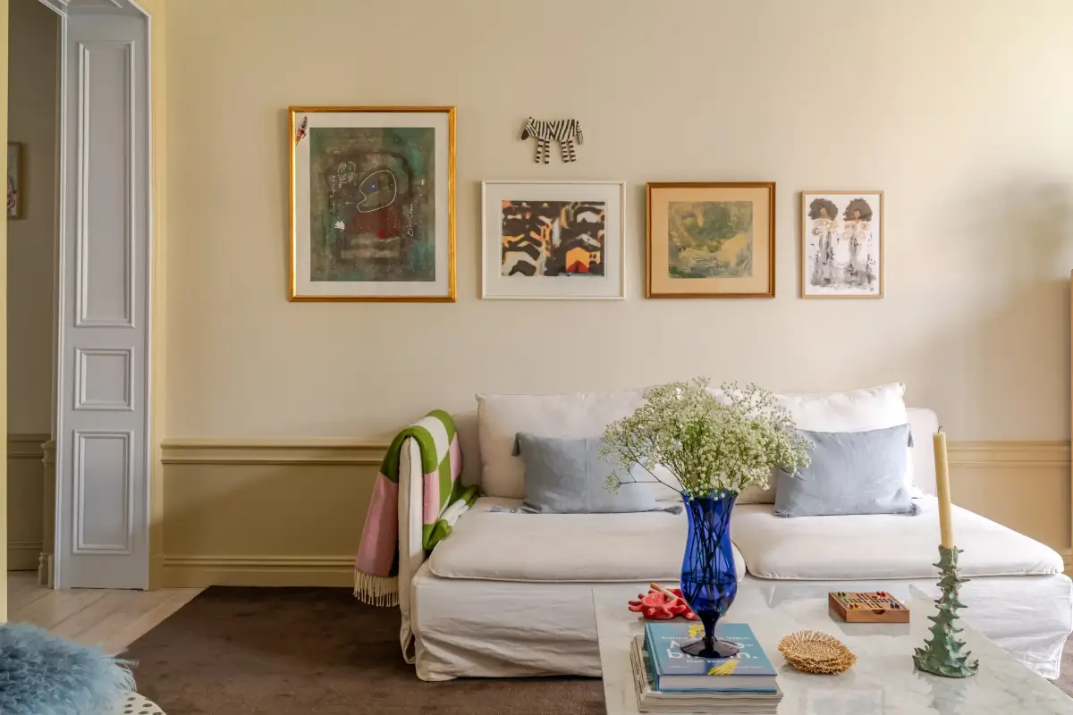 A Serene Palette with Red Pop of Color in an Early 20th-Century Apartment 3 soft-color-palette-red-accents-1912-apartment-stockholm