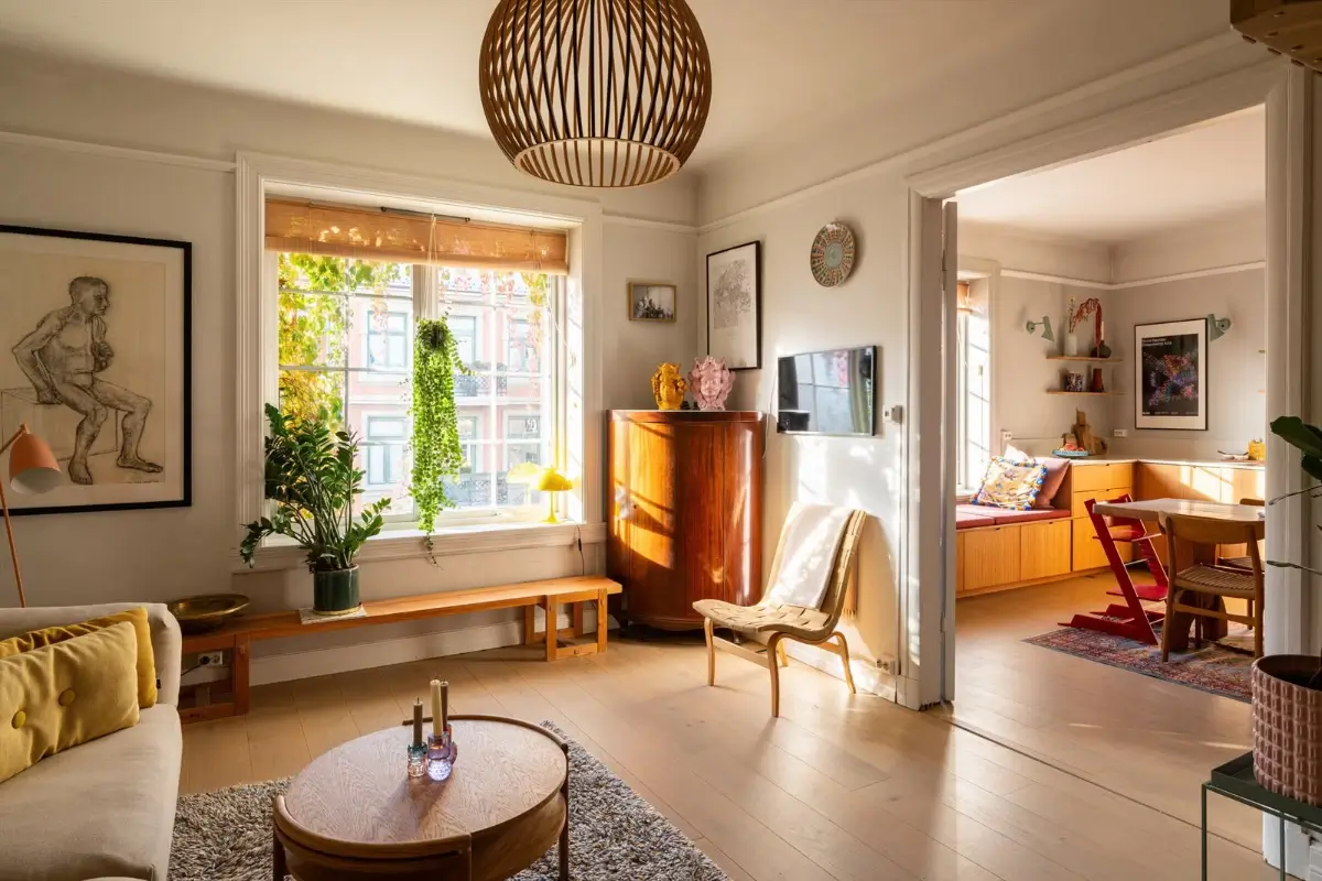 A Modern Loft Conversion and Classic 1920s Elements in an Oslo Apartment 2 unique-duplex-apartment-oslo