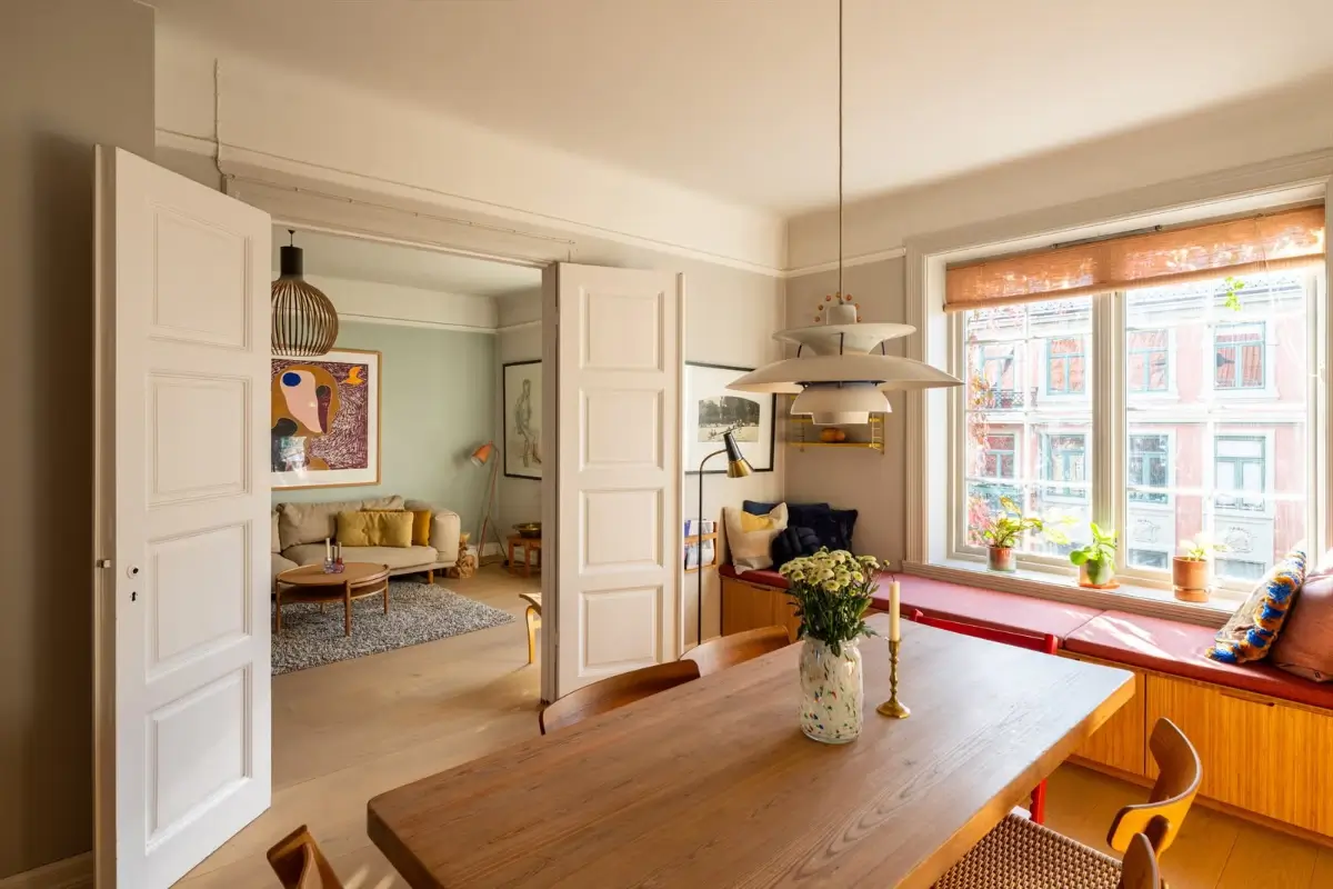 A Modern Loft Conversion and Classic 1920s Elements in an Oslo Apartment 9 unique-duplex-apartment-oslo