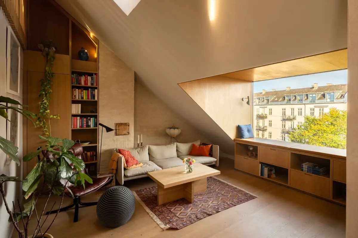 A Modern Loft Conversion and Classic 1920s Elements in an Oslo Apartment 31 unique-duplex-apartment-oslo