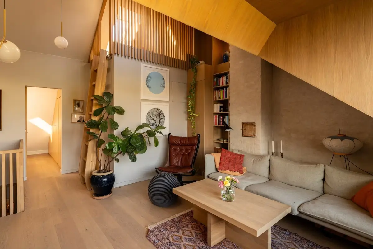 A Modern Loft Conversion and Classic 1920s Elements in an Oslo Apartment 37 unique-duplex-apartment-oslo