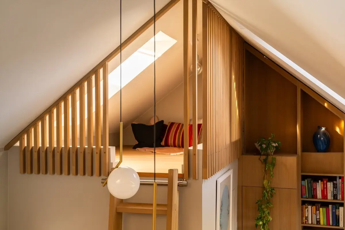 A Modern Loft Conversion and Classic 1920s Elements in an Oslo Apartment 39 unique-duplex-apartment-oslo