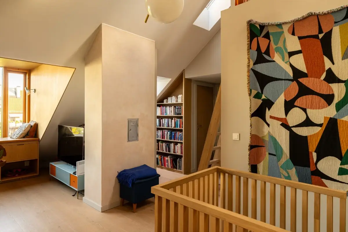 A Modern Loft Conversion and Classic 1920s Elements in an Oslo Apartment 40 unique-duplex-apartment-oslo