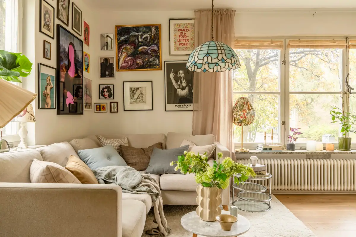 A Light-Filled 1940s Apartment with Vintage Furniture and a Cozy Balcony 5 vintage-decor-1940s-family-apartment-stockholm-nordroom